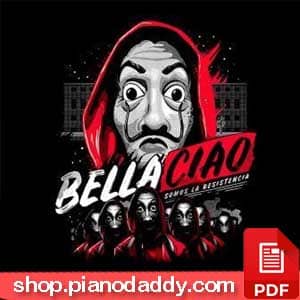 Bella Ciao (Italian Folk Song) Western Lead, Prelude, Interlude - Shop  Piano Daddy