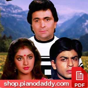 Sochenge Tumhe Pyar (Deewana) Chords - Shop Piano Daddy